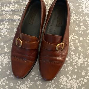Stacey Adam’s Luxurious Brown Leather Slip-On Loafers